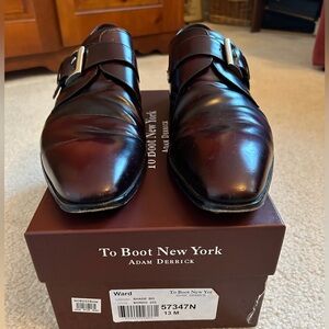 To Boot New York - Single by Monk Strap Dress Shoes in Size 13 Gently Worn
